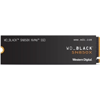 WD Black SN850X (WDS200T2X0E) 2TB NVMe SSD, M.2 Interface, PCIe Gen4, 2280, Read 73000MB/s, Write 6300MB/s, 5 Year Warra