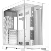 ANTEC Constellation C8 Dual Chamber Case, Gaming, White, Full Tower, 2 x USB 3.0 / 1 x USB Type-C, Seamless Left and Front Tempered Glass Side Panel, E-ATX, ATX, Micro ATX, ITX