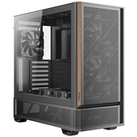 Antec P30 Air Mid-Tower Gaming Case, 1 x USB Type-C / 2 x USB 3.0, Tempered Glass Side Window Panel, Large Mesh Front wi