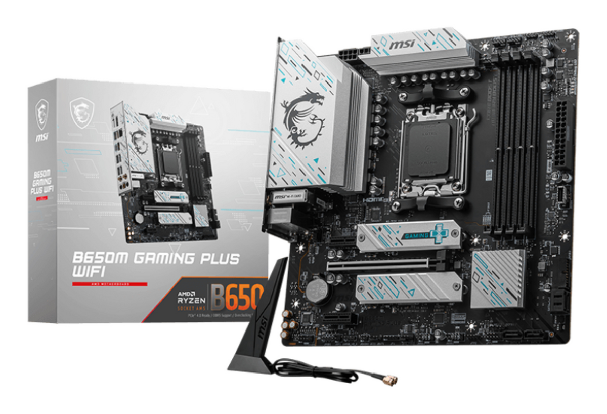 MSI AM5 B650M GAMING PLUS WIFI M-ATX