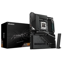 Gigabyte X870 AORUS STEALTH AMD AM5 Socket Motherboard, ATX, 4x DDR5 Slots, 4x M.2 Sockets, 5GbE LAN, Wi-Fi 7, 1x HDMI P