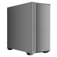 Antec P7S Mid Tower Gaming Case, 1 x USB Type-C / 2 x USB 3.0, Steel Side Panels With Sound-Dampening Foam, Dual Side Me