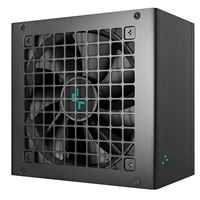 DeepCool PN750D 750W PSU, ATX 3.1, 120mm Silent High Performance Fan, 80 PLUS Gold, Non Modular, UK Plug, Flat Black Cab