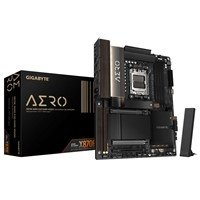 Gigabyte X870E AERO X3D DARK WOOD AMD AM5 Socket Motherboard, ATX, 4x DDR5 Slots, 4x M.2 Sockets, Fitted I/O Shield, 2x 