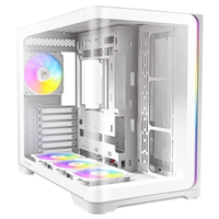 Antec Constellation C5 Curve Gaming Case, 1 x USB Type-C / 2 x USB 3.0, Tempered Glass Front and Side Window Panels, Dua