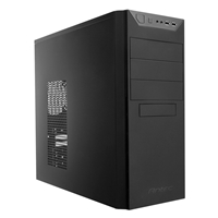 Antec VSK-4000B-U3/U2 Mid Tower Case, 1 x USB 3.0 / 1 x USB 2.0, Galvanized Steel, Vented Side Panel, 1 x Pre-Installed 