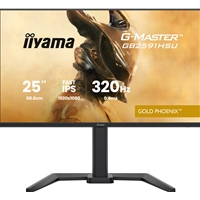 iiyama G-Master GB2591HSU-B1 24.5-Inch Fast IPS LCD, 1920x1080, up to 320Hz, 350 cd/m2 Brightness, 0.4ms MPRT , 2 x HDMI