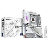 Gigabyte Z890 AORUS PRO ICE Intel 1851 Socket Motherboard, ATX, 4x DDR5 Slots, 5x M.2 Sockets, Fitted I/O Shield, 5GbE L