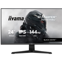 iiyama G-Master Black Hawk gaming monitor G2441HSU-B1 24" Black, IPS, Ultra Slim Bezel, Full HD, 144Hz, 1ms, FreeSync, H
