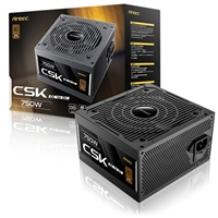 Antec CSK DC 750W PSU, 80+ Bronze, Fully Wired, Antec's 5-year warranty