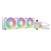 be quiet! Light Loop 360mm AIO CPU Water Cooler, High-Performance ARGB Lighting, Triple 120mm PWM Fans, Ultra-Quiet Operation, Easy Maintenance, Intel/AMD Compatible, White