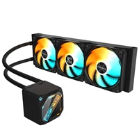 GIGABYTE GP-GIGABYTE Gaming 360 All-in-One Liquid CPU Cooler with 360mm Radiator, ARGB Lighting, Teflon Tubing and Magnetic Rotating Cover