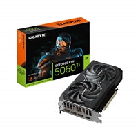 Gigabyte NVIDIA GeForce RTX 5060 Ti Windforce Max OC 16GB GDDR7 Graphics Card, 4608 CUDA Cores, 2587 MHz Core Clock, Dual Fan, 3x DisplayPorts / 1x HDMI Ports
