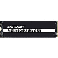 Patriot P400Lite 1TB PCIe Gen4 x4. M.2 2280 SSD, Read/write speeds up to 3,500MB/s, 2,700MB/s, 5 Year Warranty