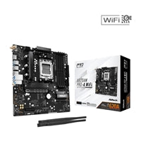 ASRock A620AM PRO-A WIFI AMD Socket AM5 Motherboard, 4 x DDR5 Slots, 3x M.2 Socket, 2.5GbE LAN, Wi-Fi 6E, 1x HDMI Port