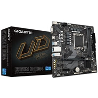 Gigabyte B760M H DDR4 Ultra Durable Intel 1700 Socket Motherboard, Micro-ATX, 2x DDR4 Slots, 2x M.2 Sockets, GbE LAN, 1x D-Sub / 1x HDMI Port