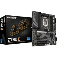 Gigabyte Z790 D Ultra Durable Intel 1700 Socket Motherboard, ATX, 4x DDR5 Slots, 3x M.2 Sockets, 2x USB-C Port, 2.5GbE LAN, 1x DisplayPort / 1x HDMI Port