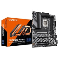 Gigabyte Z890 UD WIFI6E Ultra Durable Intel 1851 Socket Motherboard, ATX, 4x DDR5 Slots, 3x M.2 Sockets, 2x USB-C Port, 2.5GbE LAN, 1x DisplayPort / 1x USB-C (USB4)