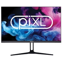 piXL PX24IDHFP 24 Inch Frameless Monitor, Widescreen IPS LCD Panel, 5ms Response Time, 75Hz Refresh Rate, Full HD 1920 x 1200, HDMI, DisplayPort, Internal PSU, 16.7 Million Colour Support, Black Finish, 3 Year Warranty