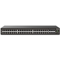 Draytek VSP2542X-K 54 Port switch with 48 PoE+ RJ-45 LAN ports, 6 10Gbpe SFP+, 400W PoE budget, and L2+ management, 2 Year Warranty