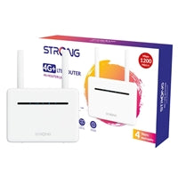 Strong 4GROUTER1200UK 4G LTE CAT6 Unlocked Mobile Broadband Wireless Router with 4x Gigabit Ports