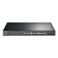 TP-Link JetStream TL-SG3428MP 28-Port Metal Gigabit L2+ Managed Switch with 24-Port PoE+ (384W)