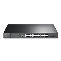 TP-Link JetStream TL-SG3428XMP 24-Port Metal Gigabit and 4-Port 10GE SFP+ L2+ Managed Switch with 24-Port PoE+ (384W)
