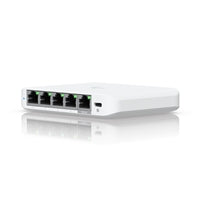 Ubiquiti USW-FLEX-2.5G-5 UniFi Flex 2.5G Ultra Compact 5 Port POE/USB-C Powered Managed Switch