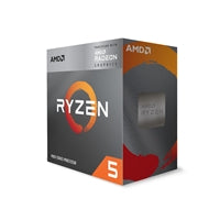 AMD Ryzen 5 4600G 6 Core Processor, 12 Threads, 3.7GHz up to 4.2GHz Boost, 8MB Cache, 65W, with Wraith Stealth Cooler, Radeon Graphicss