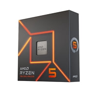 AMD Ryzen 5 7600X 4.7GHz 6 Core AM5 Processor, 12 Threads, 4.7GHz up to 5.3GHz Boost, 38MB Cache,105W, No Fan, Radeon Graphics