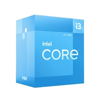 Intel Core i3 12100 4 Core Processor 8 Threads, 3.3GHz up to 4.3GHz Turbo, Alder Lake Socket LGA 1700, 12MB Cache, 60W, Maximum Turbo Power 89W, Intel UHD 730 Graphics
