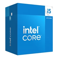 Intel Core i5 14400 10 Core Processor 16 Threads, 3.5GHz up to 4.7GHz Turbo Raptor Lake Refresh Socket LGA 1700 20MB Cache, 65W, Maximum Turbo Power 148W, Intel UHD 730 Graphics