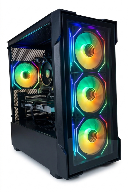 Ryzen 7 7800X3D Gaming PC | RTX 5070 | 32GB DDR5 6000MHz CL30 | 1TB NVMe SSD | WiFi 6E | High-End Gaming PC UK