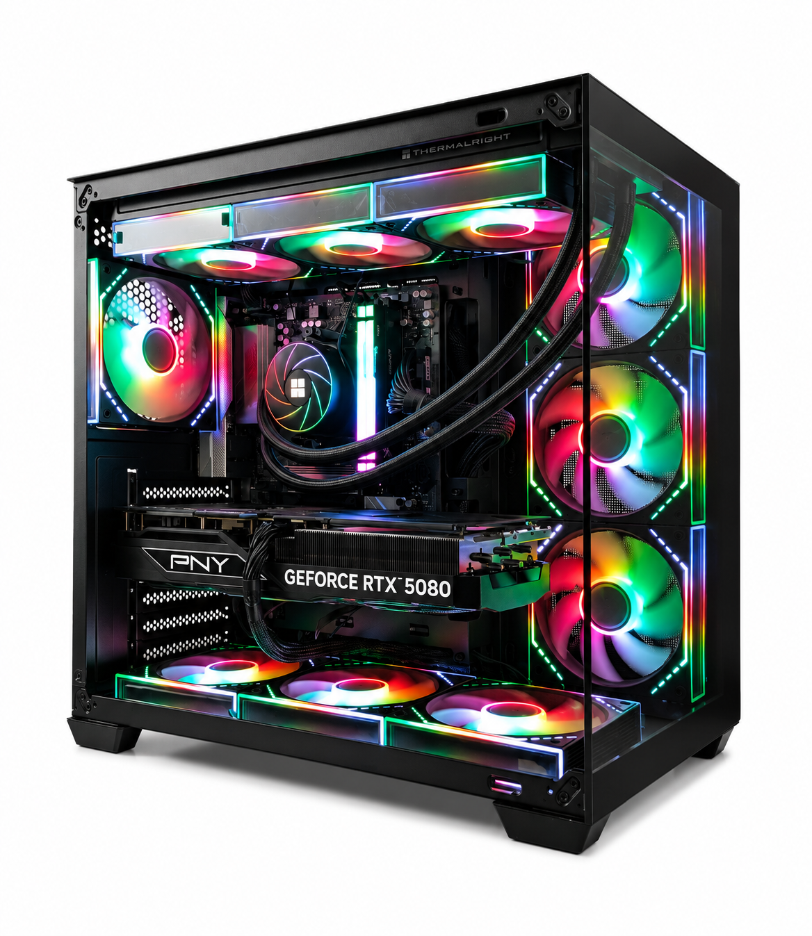 Ryzen 7 9800X3D Gaming PC | RTX 5080 | 32GB DDR5 | 360mm Liquid Cooling | High-End 4K Gaming PC UK