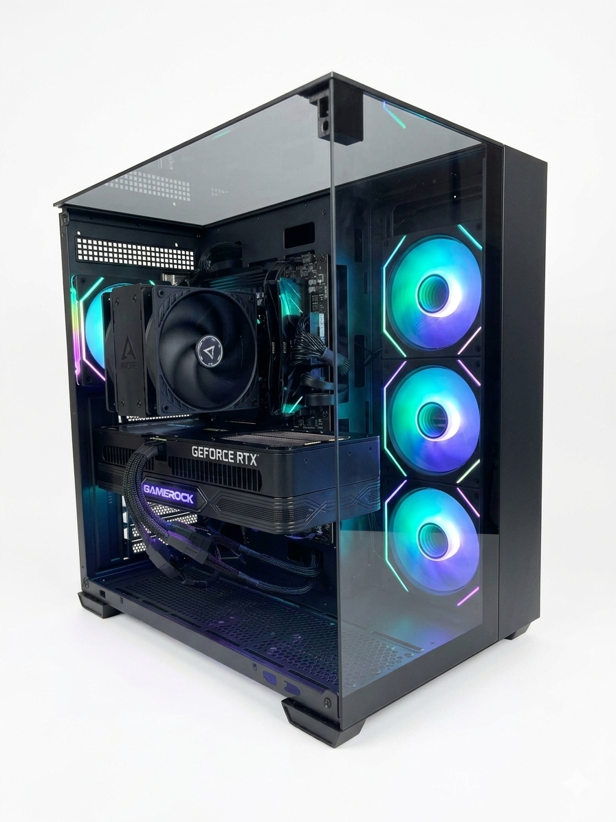 Ryzen 7 9900X3D Gaming PC | RTX 5070 Ti | 32GB DDR5 | 2TB NVMe SSD | WiFi | Ultra High-End Gaming PC UK