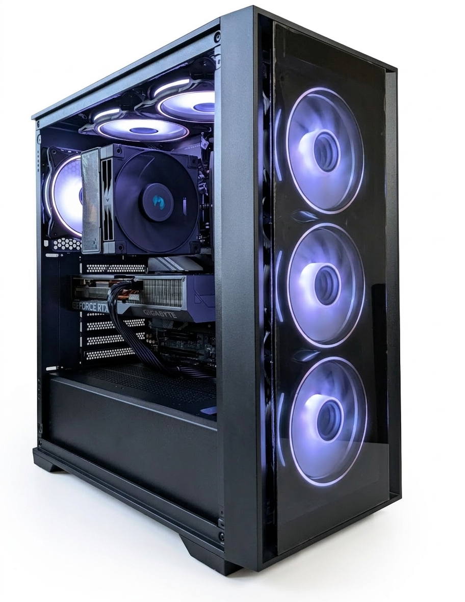 Ryzen 7 9800X3D Gaming PC | RTX 5070 Ti 16GB | 32GB DDR5 | 1TB NVMe | 360mm AIO | High-End Gaming PC UK