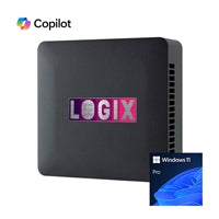 LOGIX Intel Core i5-1335U 4.6GHz 10 Core CPU, 1 x DDR4 16GB SO-DIMM, 500GB Kingston NVMe, Wireless AX & Bluetooth 5.2 Windows 11 Pro - Pre-Built