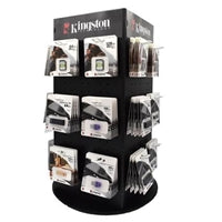 Kingston Technology Countertop Display Stand, 115 Unit Capacity