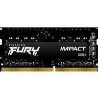 Kingston FURY Impact KF432S20IB/8 8GB (1x 8GB) SODIMM System Memory, 3200MHz, DDR4, CL20, Intel XMP