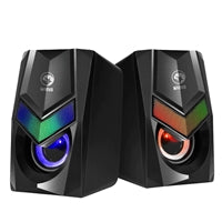 Marvo Scorpion SG-118 Havoc 10 USB Powered Stereo RGB 6W Gaming Speakers (Black)